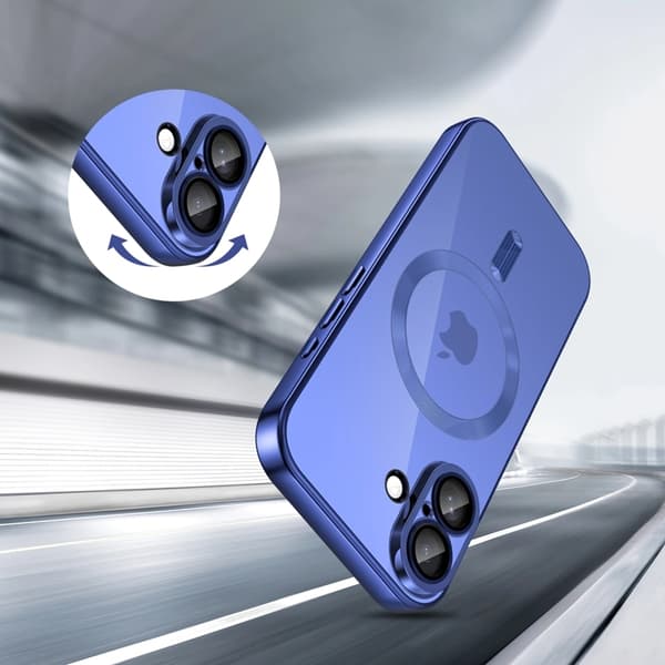 Tech-Protect Telefontaske til iPhone 17 Magsafe Flex - Mist Blue Blå