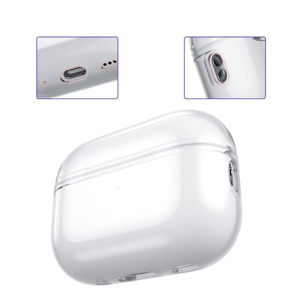 Tech-Protect Airpods Pro 1/2 Skal Flexair - Clear