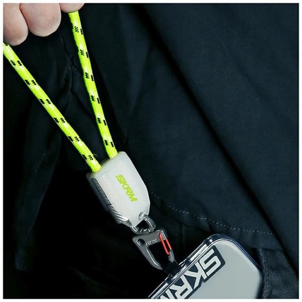Skinarma 2in1 USB-C til USB-C kabel håndledssnor Dyno Ve - Beige Beige
