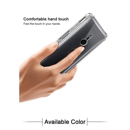 Imak TPU Shell Mobilskal till Sony Xperia XZ3 - Clear Transparent