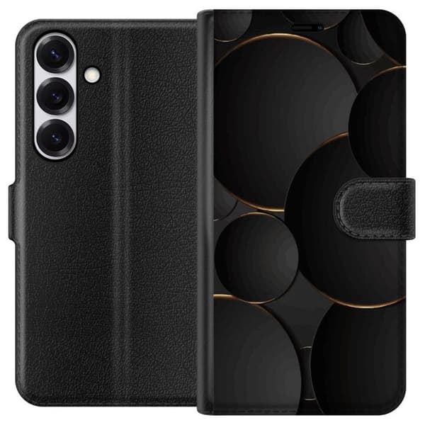 Plånboksfodral till Samsung Galaxy S25 med Lyxig Cirklar