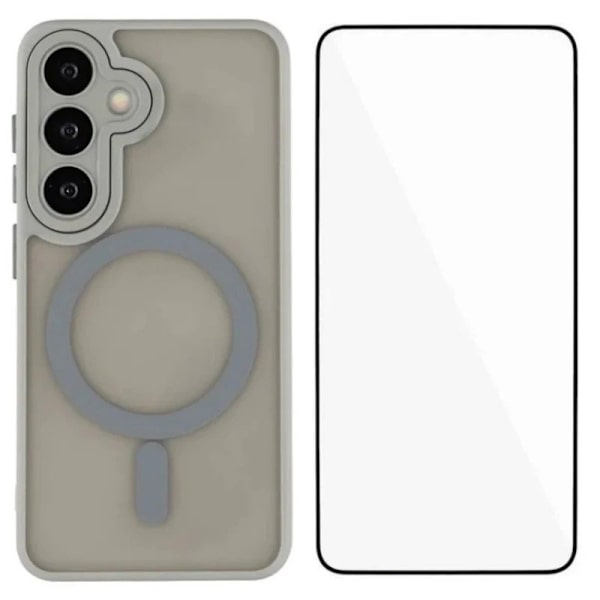 WANLONFENG Mobilskal för Samsung Galaxy S26 Plus Magnetiskt PC + TPU - Grå