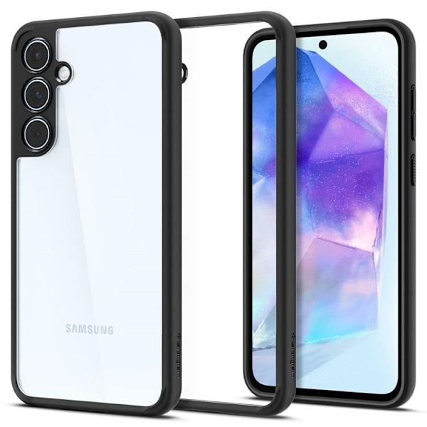 Spigen Galaxy A55 5G Mobilskal Ultra Hybrid - Matte Svart