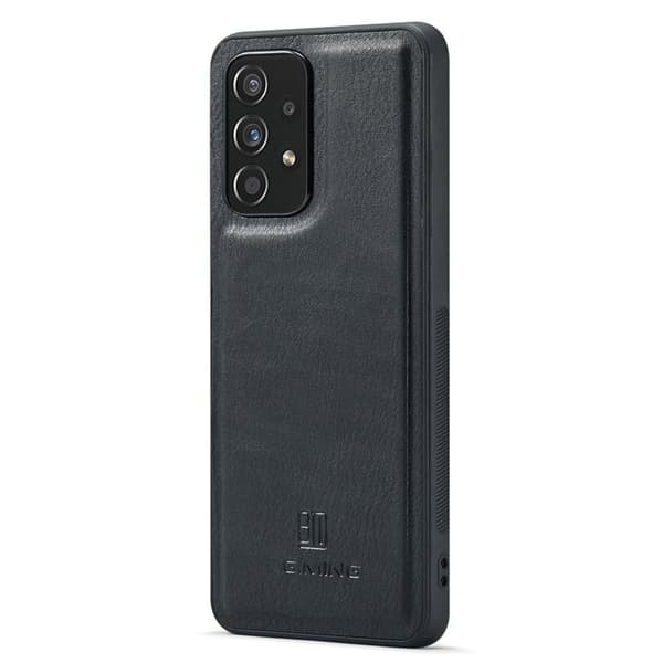 DG.MING Samsung Galaxy A53 5G Plånboksfodral Äkta läder Flip Svart
