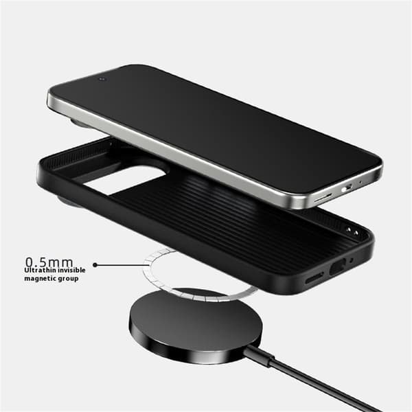 ABEEL Mobilskal till Google Pixel 9 Pro XL MagSafe Äkta Läder Brun