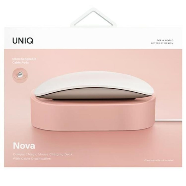 UNIQ Magic Mus Dockningsstation Nova - Rosa Rosa