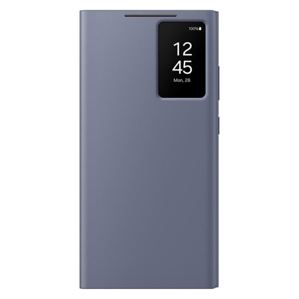Samsung Galaxy S24 Ultra -lompakkokotelo Smart View - violetti