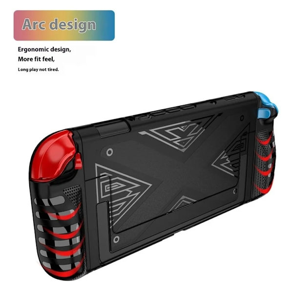 Nintendo Switch 2 Spelkonsol Mobilskal med Stativ - Svart