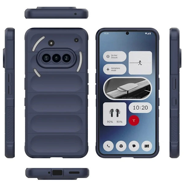 Mobilskal till Nothing Phone (3a) MagSafe Rugged TPU - Blå Blå