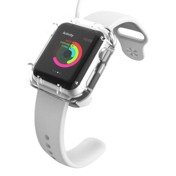 VCOER Skyddande laddningsskal till Apple Watch 38mm / 42mm - Vit Vit