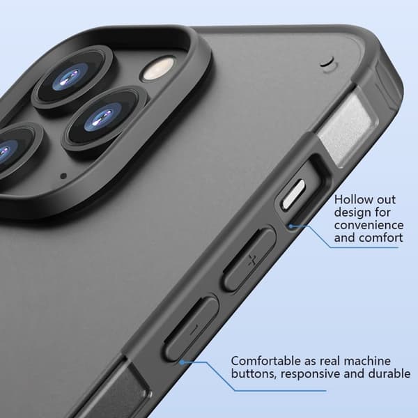 X-LEVEL Mobilskal till iPhone 11 Pro PC+TPU Matt Transparent