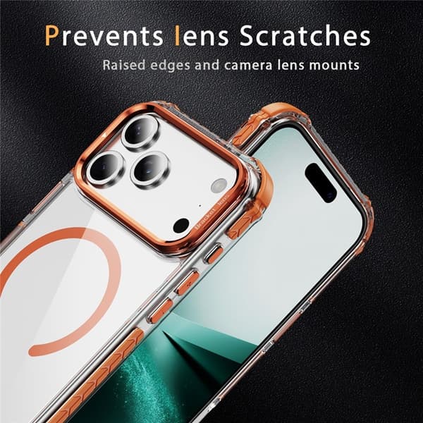 Mobilskal till iPhone 17 Pro Max MagSafe Kickstand - Orange Orange