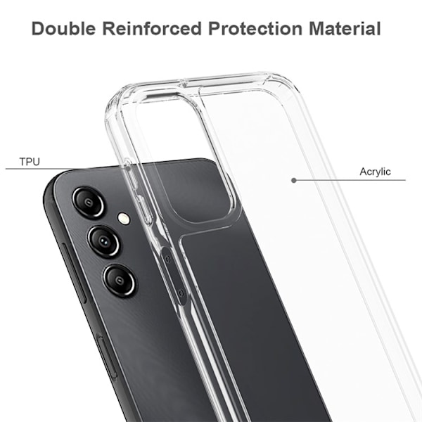 Galaxy A24 4G Mobilskal Acrylic TPU - Clear