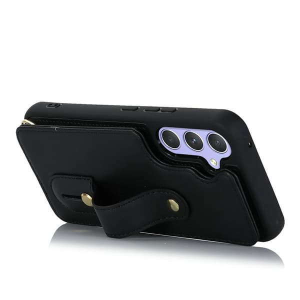 Mobilskal för Samsung Galaxy S26 Kickstand Kortfack TPU - Svart
