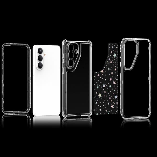 Mobilskal för Samsung Galaxy S26 Precisa utskärningar TPU - Stjärnor