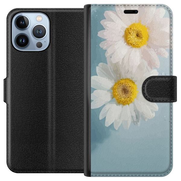 Plånboksfodral till Apple iPhone 13 Pro Max med Sommarblommor
