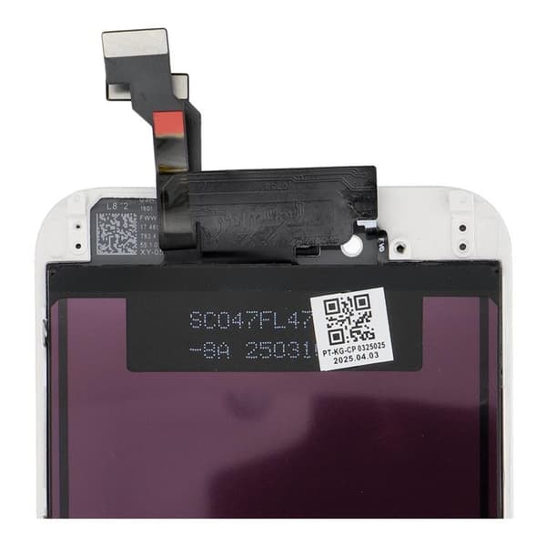 iPhone 6G Skærm med LCD-skærm FixCell Højlys - Hvid