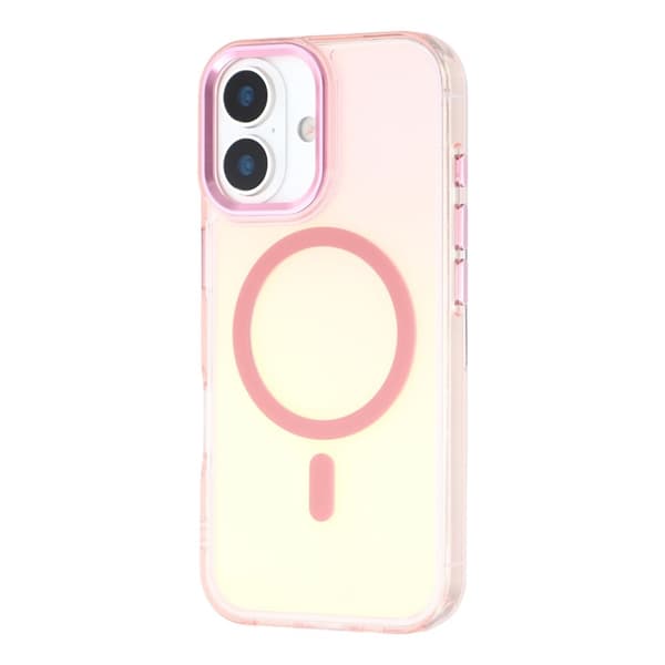 Mobilskal till iPhone 17 MagSafe Färgbyte TPU - Rosa Rosa