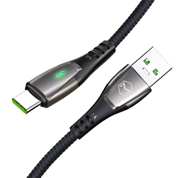 MCDODO USB-A - USB-C Kabel 1.5M - Svart Svart
