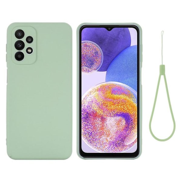 Galaxy A23 4G/5G Mobilskal Liquid Silicone - Grön