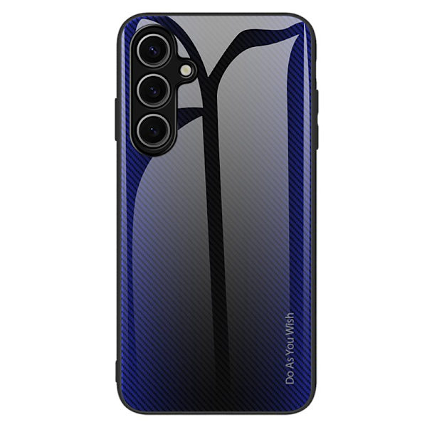 Mobilskal för Samsung Galaxy S26 Plus Kolfiber + TPU - Mörkblå