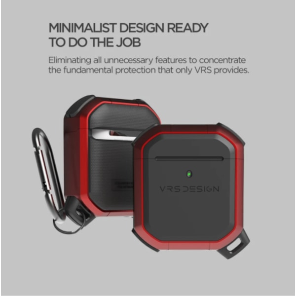 VRS DESIGN Active Skal Apple Airpods - Svart Svart
