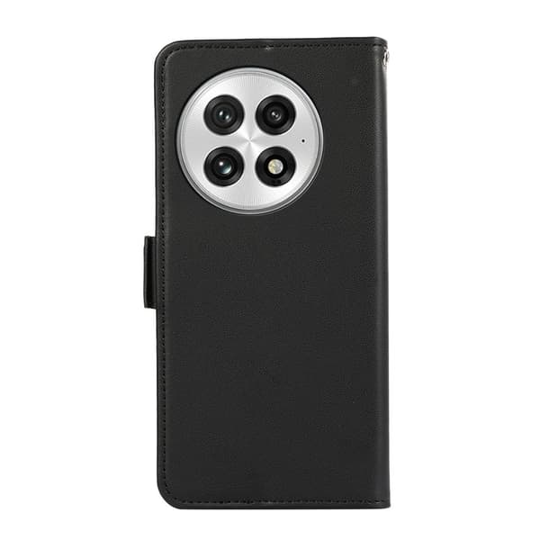 ABEEL Mobilskal till OnePlus 13 Konstläder med RFID-blockering - Svart