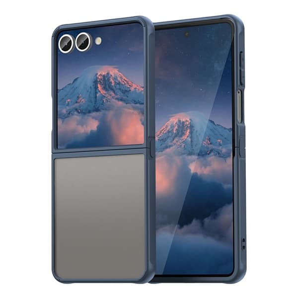 Mobilskal till Galaxy Z Flip7 Drop Proof Frosted Translucent - Blå Blå