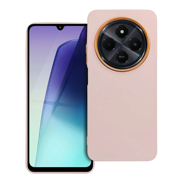 Mobilskal till Xiaomi Redmi 14C Frame - Rosa Rosa