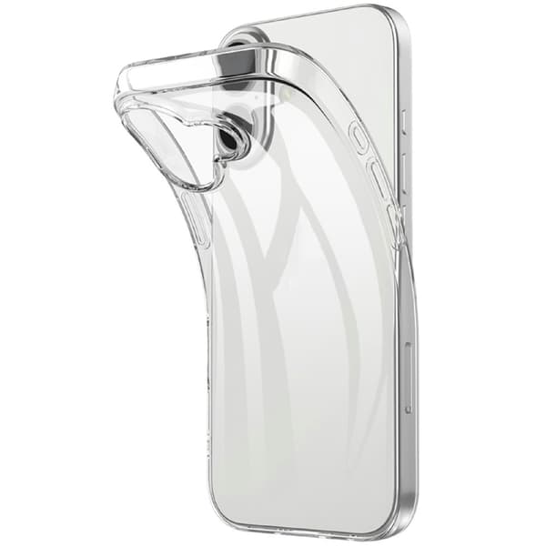 Mobilskal till iPhone 17 TPU med Härdat Glas - Clear Transparent