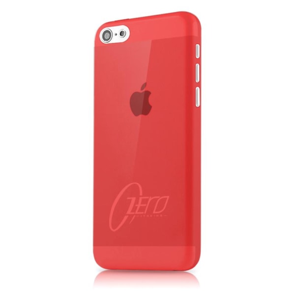 ITSkins Zero 3 -kuori Apple iPhone 5C:lle (punainen) + näytönsuoja Red