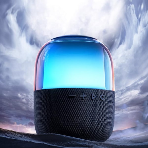 Joyroom Bluetooth 5.3 Trådlös RGB Högtalare - Svart Svart