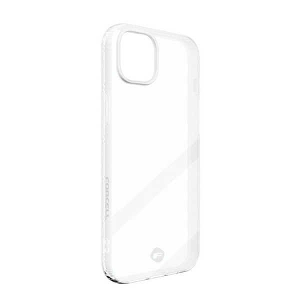 FORCELL F-PROTECT Long Lasting thin case for IPHONE 15 Plus transparent Transparent