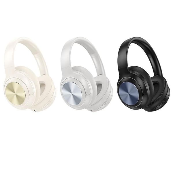 Hoco Over-Ear Hovedtelefoner Trådløs Bluetooth ANC W54 - Grå Grå
