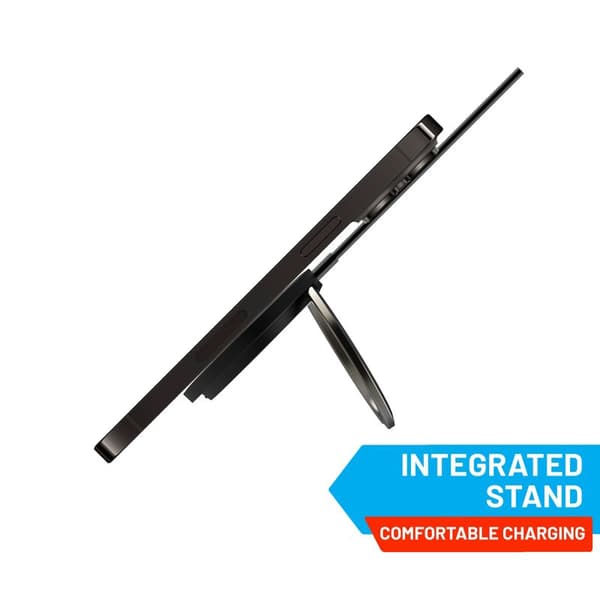 FIXED MagPad 15W Trådlös laddare/stativfunktion Svart