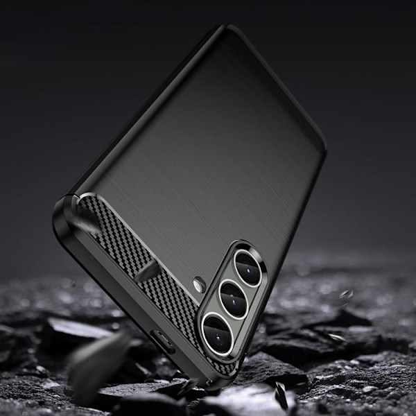 Galaxy S24 Plus Mobilskal Carbon - Svart Svart