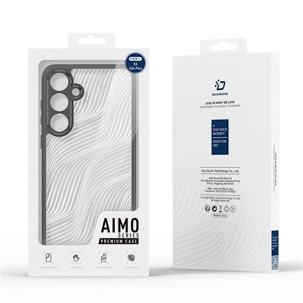 Dux Ducis Galaxy S24 Plus Mobilskal Aimo - Svart Svart
