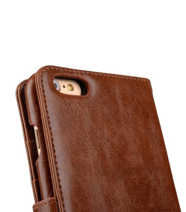 CoveredGear Signature Plånboksfodral till iPhone 6 (S) Plus - Brun Brown