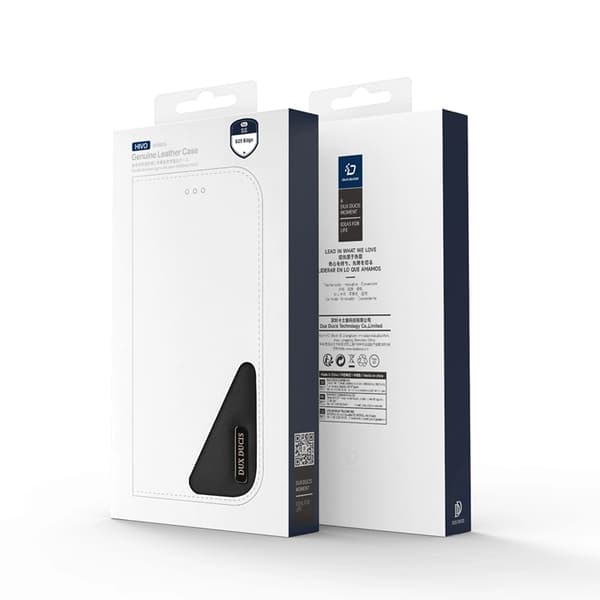 Dux Ducis Galaxy S25 Edge Plånboksfodral Äkta Läder Hivo