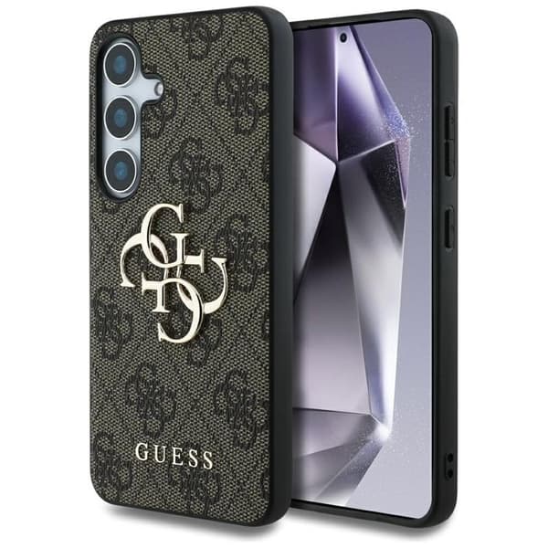 Guess Mobilskal till Galaxy A56 Big 4G Logo Classic Logo - Rosa Rosa