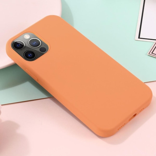 MagSafe Liquid Silicone Skal iPhone 13 Pro Max - Orange