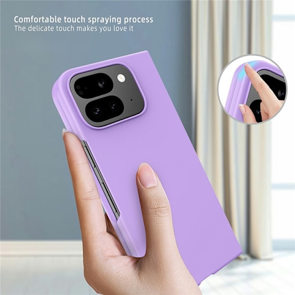 Mobilskal till Google Pixel 10 Pro Fold Skin-Feel Rubberized Röd