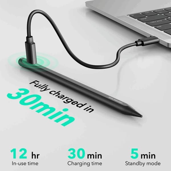 ESR Stylus Pen Geo Digital Magnetisk - Sort Svart