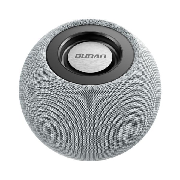 Dudao Wireless Bluetooth 5.0 -kaiutin 3W 500mAh - harmaa Grey