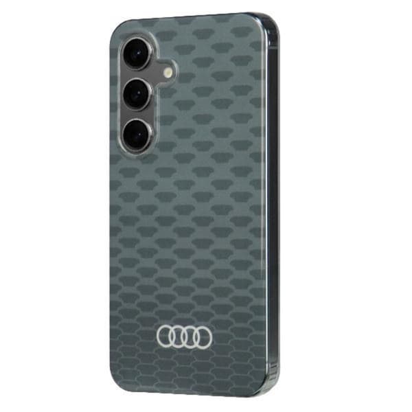 Audi Mobilskal till Galaxy S24 Magsafe Stitching Pattern - Grå Grå