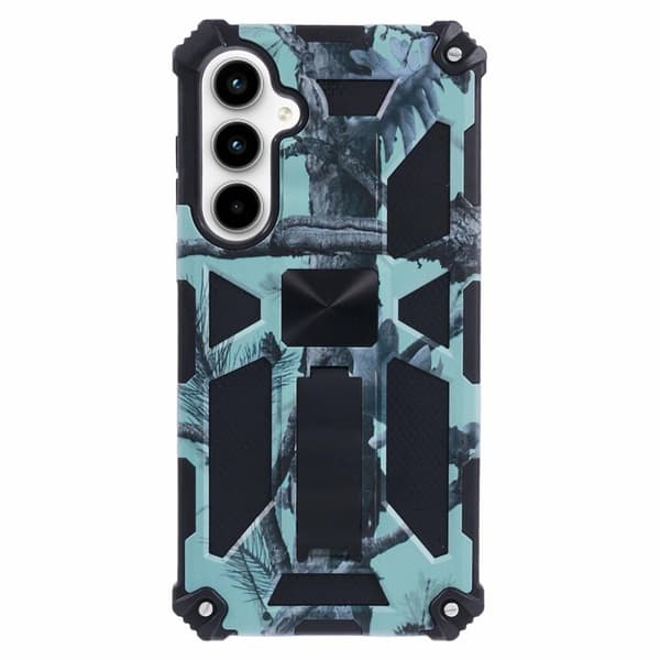 Mobilskal för Samsung Galaxy S26 Plus Kickstand PC + TPU - Ljusgrön