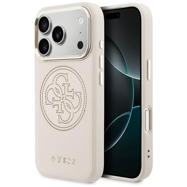Guess Mobilskal För iPhone 17 Pro Max MagSafe  Perforated 4G - Rosa