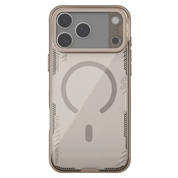 NILLKIN Mobilskal till iPhone 17 Pro Max Magsafe Iceblade Prop - Guld Guld
