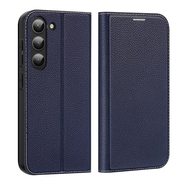 Dux Ducis Galaxy S23 Plus Punge Etui Skinn X2 - Blå Blå