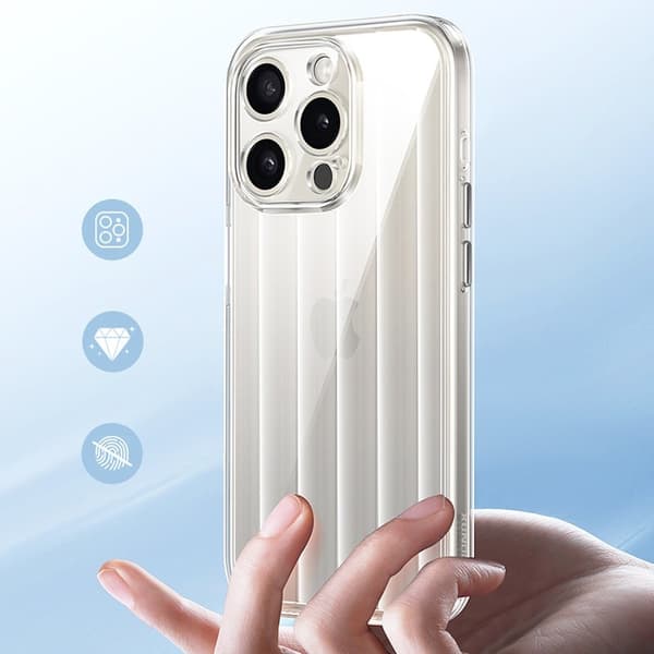 XUNDD Greya Series Mobilskal till iPhone 15 Pro Svart